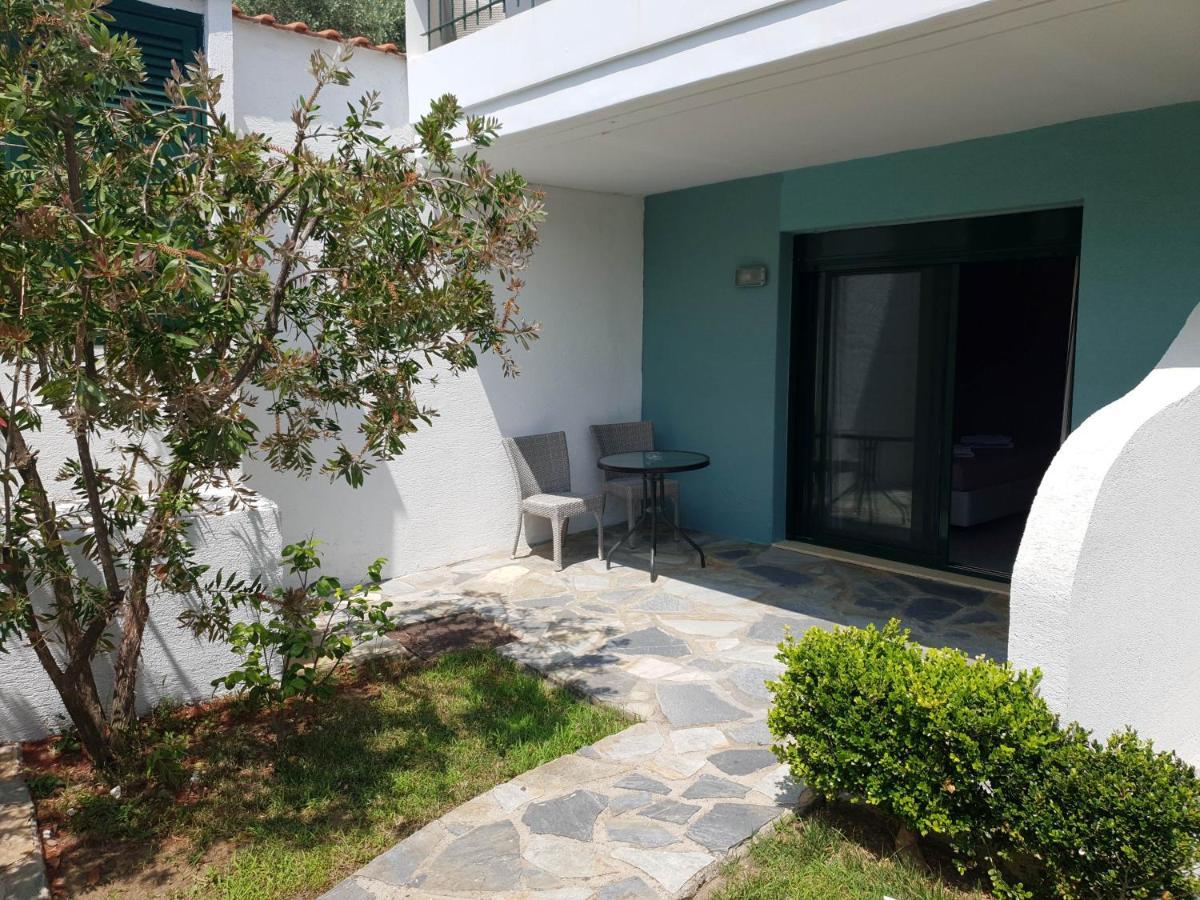 Ocean Beach Hotel Skala Potamia  Bagian luar foto