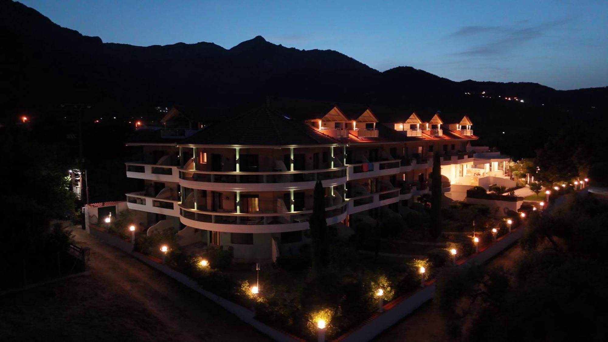 Ocean Beach Hotel Skala Potamia  Bagian luar foto