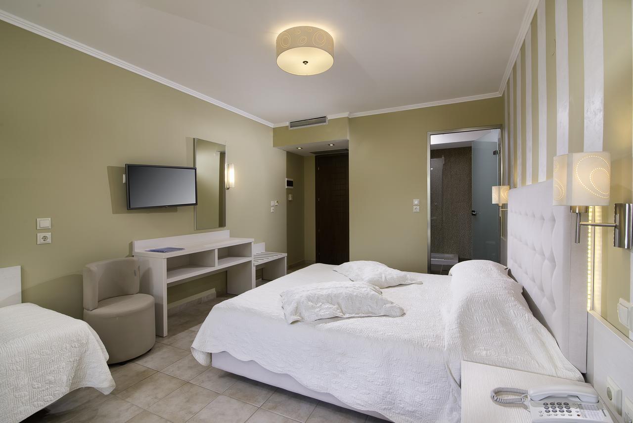 Ocean Beach Hotel Skala Potamia  Bagian luar foto