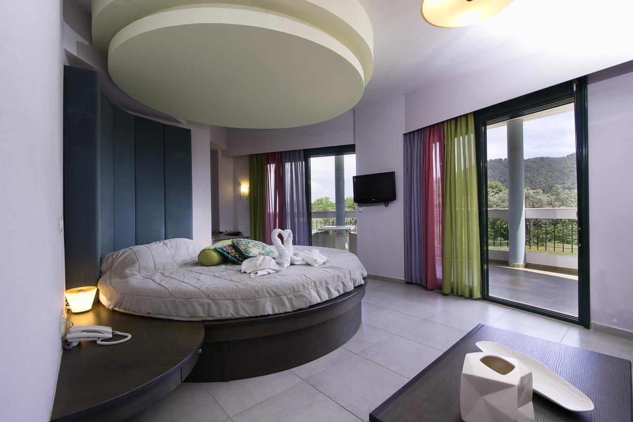 Ocean Beach Hotel Skala Potamia  Bagian luar foto