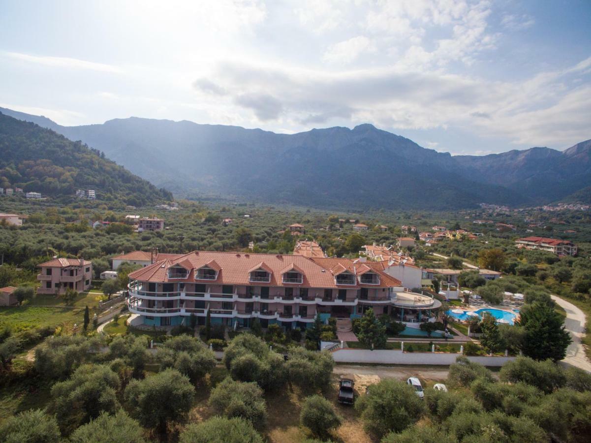 Ocean Beach Hotel Skala Potamia  Bagian luar foto