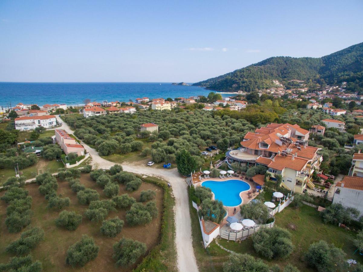Ocean Beach Hotel Skala Potamia  Bagian luar foto