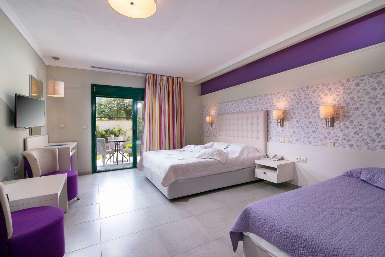 Ocean Beach Hotel Skala Potamia  Bagian luar foto